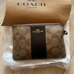 新品coachポーチの画像