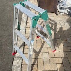 脚立 3尺 ハシゴ兼用 アルミ  最大耐荷重 100kgの画像