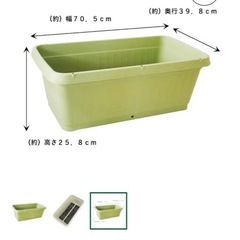 菜園プランター710型⭐︎1箱400円/4箱1500円   　の画像