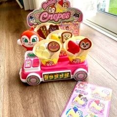 アンパンマン くるっと はいっどうぞ ドキンちゃんのラブリークレープ屋さんの画像