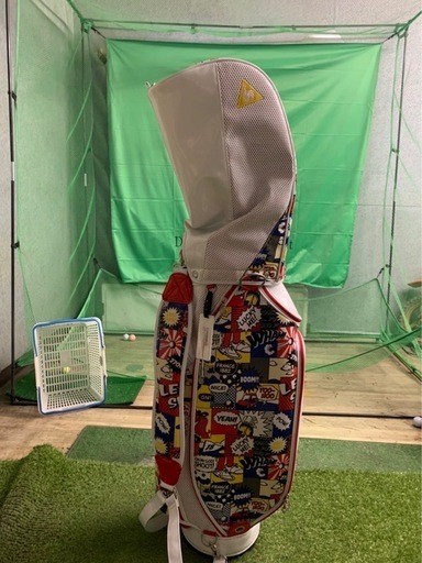 ゴルフバック　ルコック　アメコミデザイン