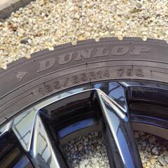 【4本セット】スタッドレス14インチ 165/65 R14 DUNLOP ウィンターMAXX02の画像