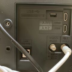 SHARP　アクオス　2018年製　リモコンなし　BSケーブルなし　の画像