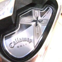 ゴルフクラブ アイアン 8本セット Callaway キャロウェイ X18 PRO SERIES 5～9番 PW AW SW 中古 NSPRO 950GH STIFF 厚別店の画像