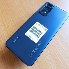 Xiaomi Redmi Note 11 メモリー4GB ストレージ64GB グラファイトグレー  外箱＋備品一式  simフリーの画像