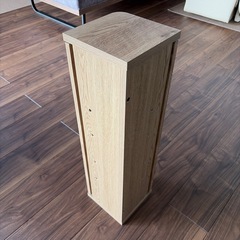 トイレラック スリム 完成品 幅19cm トイレットペーパー ストッカー 小物入れ 両扉 収納ラック の画像