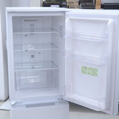 冷蔵庫　179L　2ドア　シャープ　SJ-18E8-KW　リユース品　価格　35,800円の画像
