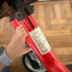 【美品】西松屋足けりミニバイクの画像