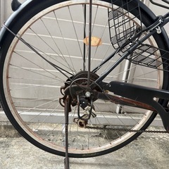 27インチ SHIMANO 変速 自動ライト 自転車の画像