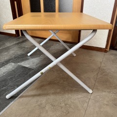 ニトリ　折りたたみローテーブルの画像
