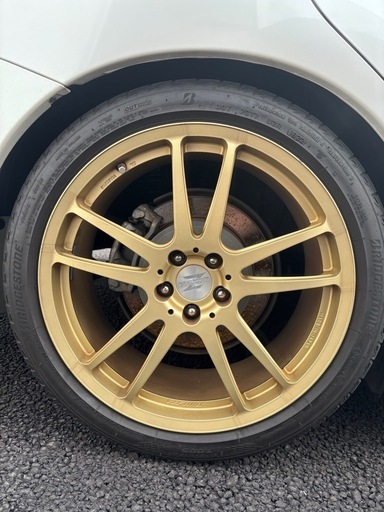 限定特価早い者勝ち！ディレッツァ軽量ホイール　ブリヂストンタイヤセット