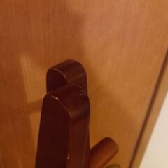 木製ハンガーラックの引取の画像