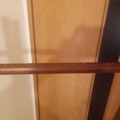 木製ハンガーラックの引取の画像