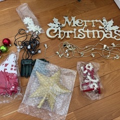クリスマスツリー 90cm 飾り付きの画像