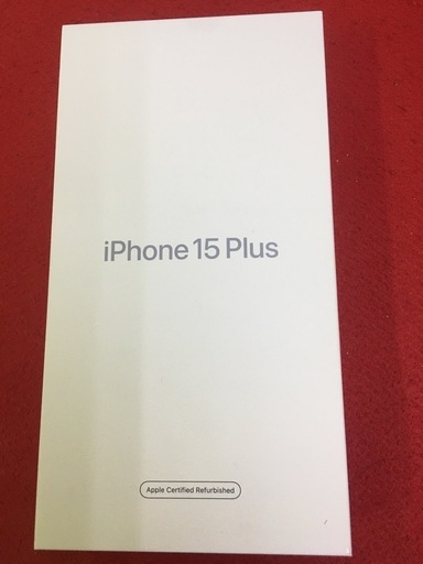 iPhone15 Plus 256GB  未使用品
