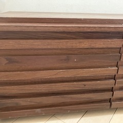テレビ台　キャビネット　木目調　　の画像