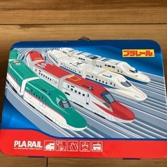 ミニカー13個セット プラレール缶入りの画像
