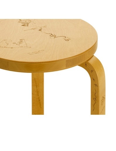 【新品】スツール 60 Artek + Moominセレブレーション