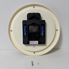 SKP QUARTZ 電波掛け時計 インテリア 壁掛け時計 掛時計 グレー ホワイト mw0671の画像