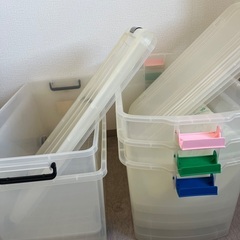 押入れケース5個の画像