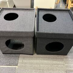 ペットハウス　キューブ2段の画像