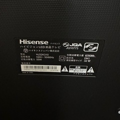 Hisense 32インチ液晶テレビ HU32K310の画像
