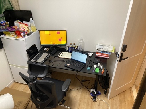 ErGear 電動 オフィスワークテーブル 昇降式デスク