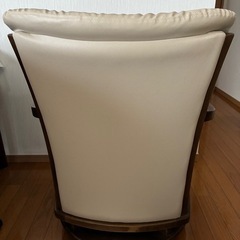 回転 キャスター付き ダイニングチェアの画像