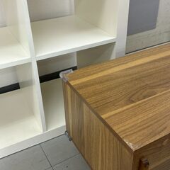 ★リユースのサカイ千葉中央店★  テレビ台 ブラウン H40×D35×W120 クリーニング済み TC4745の画像