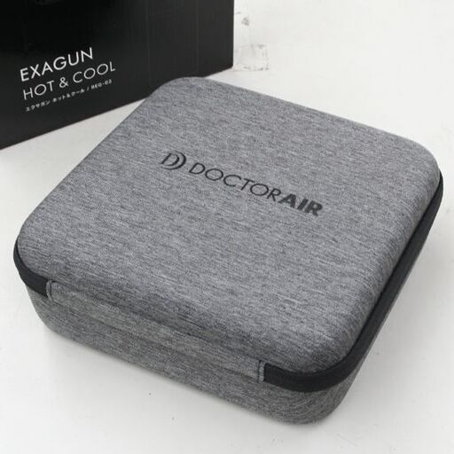 未使用品 DOCTOR AIR エクサガン ホット＆クール REG-03 レッド ドリームファクトリー カラダメンテナンス 札幌市 清田区 平岡