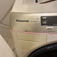 パナソニック　　洗濯乾燥機　の画像
