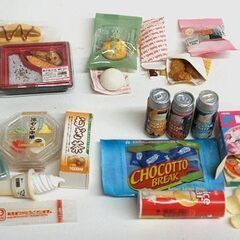 ミニチュア リーメント ぷちサンプル 第29弾 ぷちコンビニ 欠品少なめ ディスプレイ/ゴミ箱　☆ PayPay(ペイペイ)決済可能 ☆ 札幌市 豊平区 平岸 平岸店の画像
