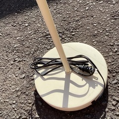 中古　インテリア　間接照明　ディスク　フロアスタンド　引き取り限定の画像