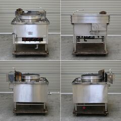 ≪yt2048ジ≫ マルゼン 日本そば釜 MGS-STLB LPガス用 2017年製 幅90cm 排気筒左側 ゆで麺器/茹で麺機 動作未確認/現状品 中古厨房機器/宮城県仙台市 70911-11の画像
