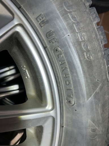 ②155155/65r13スタッドレスアルミセット