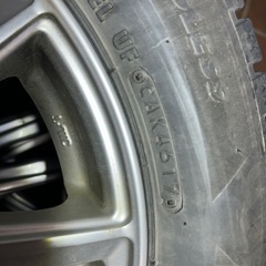 ②155155/65r13スタッドレスアルミセットの画像