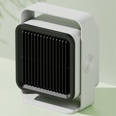 ヒーター セラミックファンヒーター 人感センサー付き 節電 省エネ 2段階温度調整 転倒オフ機能 速暖 コンパクト　新品・未使用・未開封の画像