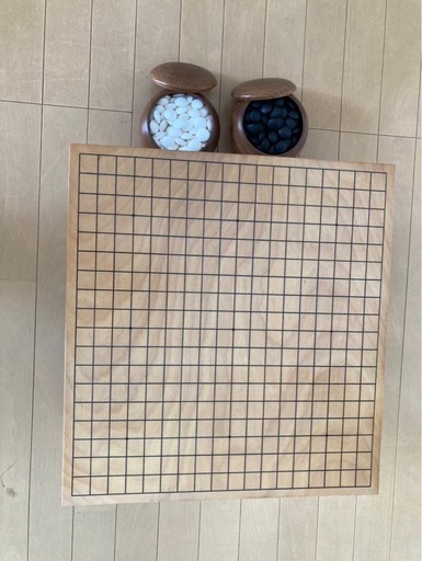 囲碁と碁石のセット