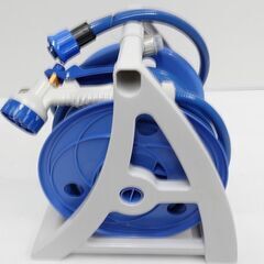 【k1356】グリーンライフ NPR20GN 20mホース付ドラム 20m水道ホース ガーデニング 散水 洗車 掃除の画像