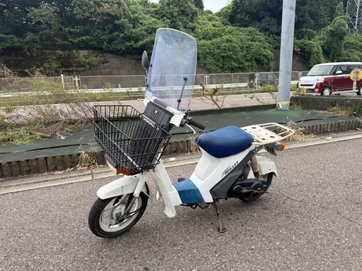 スズキ　スーパーモレ　旧車　50ccスクーターげんつき