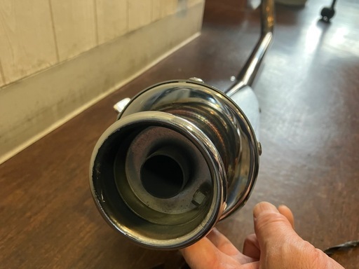 カワサキTR250キャブ車ダウンマフラー