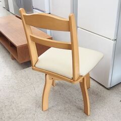 回転チェア 1人掛けチェア ダイニングチェア ニトリ 札幌市北区屯田 の画像