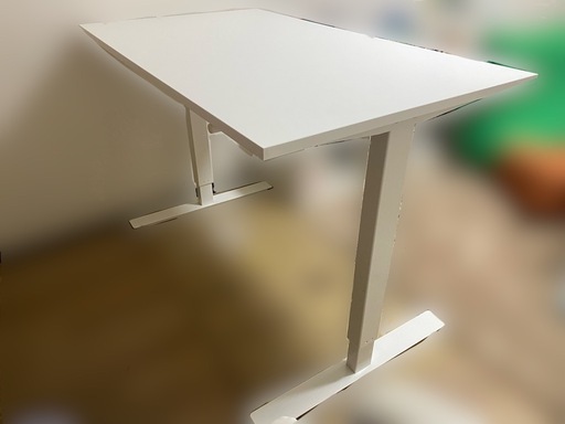 IKEA TROTTEN トロッテン　デスク　昇降式　　ホワイト ※10月中旬に処分予定