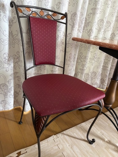 NAZERO アイアン椅子二脚