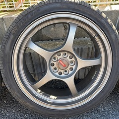 希少！！　RAYS GRAM LIGHTS  57C 18インチ　4本　86.BRZなど！の画像
