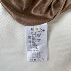 【美品】ビームスライツ　ツイードワンピース　38サイズの画像