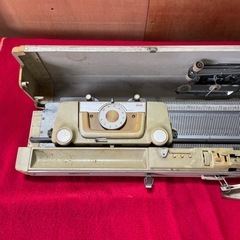 中古品 シルバーリード 編み機 SK-326 昭和レトロ 手芸 SILVER REED 動作未確認の画像