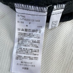 【美品】ローリーズファーム　チュニック　ブラック　フリーサイズの画像
