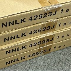 未使用品 パナソニック　LED天井直付型40形【器具本体】NNLK42523J【ライトバー】NEL4500ENT LE9 ■まとめて4セット②の画像