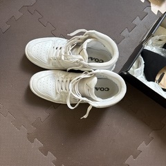 COACHスニーカーハイカットの画像